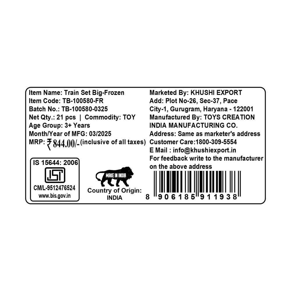Kriiddaank TrainSet-FrozenThemeTB-100580ByDisneyElsa & Anna Train Toy PlaysetBest Disney Frozen Toy Train SetBattery-Powered Frozen Train SetDisney Princess Train Set for KidsBest Train Set for Frozen
