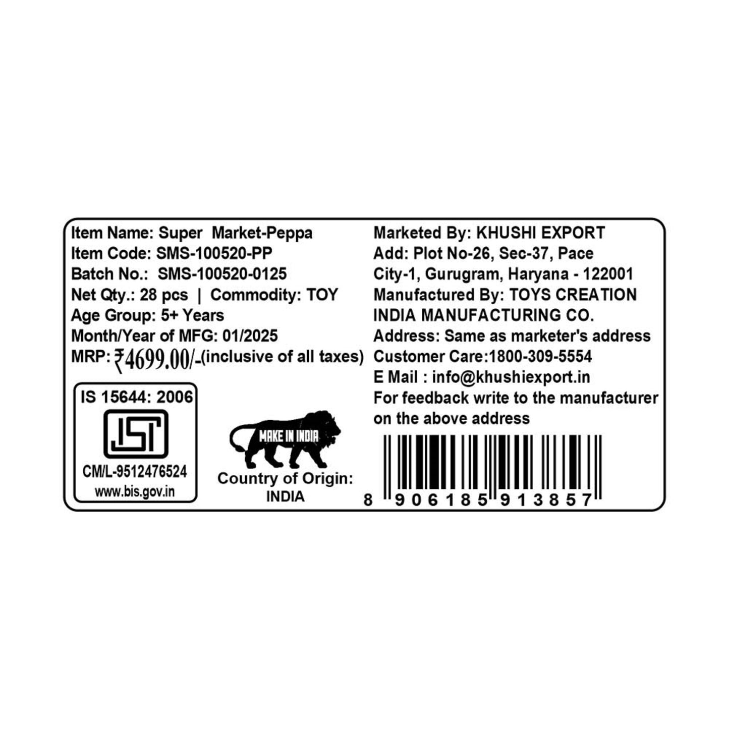 Kriiddaank SupermarketSet-PeppaPigThemeByHasbroPeppa Pig Grocery Store ToyPeppa Pig Shopping Playset for KidsPeppa Pig Supermarket Role Play ToyPeppa Pig Shopping Cart & Supermarket SetPeppa Pig Shopping Game for Toddlers