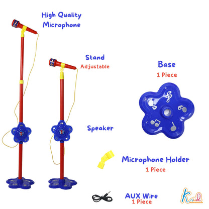 Kriiddaank  Microphone-SpidermanKids Singing MicrophoneKids Music Entertainment SetKaraoke Set for KidsInteractive Microphone ToyMagical Microphone