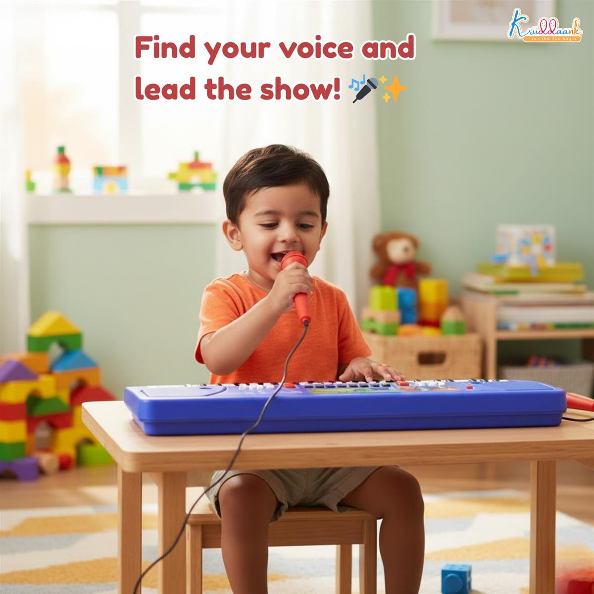 Avengers Keyboard Piano for Kids - 61 Scale Organ Keys with Digital Screen & Microphone - 16 Instrument Sounds, 10 Rhythms, Record & Playback - Educational Musical Toy for Boys & Girls 3+ (USB/Battery
