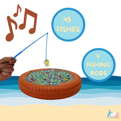 Kriiddaank MusicalFishingGame-B-NemoTheme100370ByDisneyElectronic Fishing ToyNemo ThemeChildren’s GameInteractive ToyOcean Theme Toy