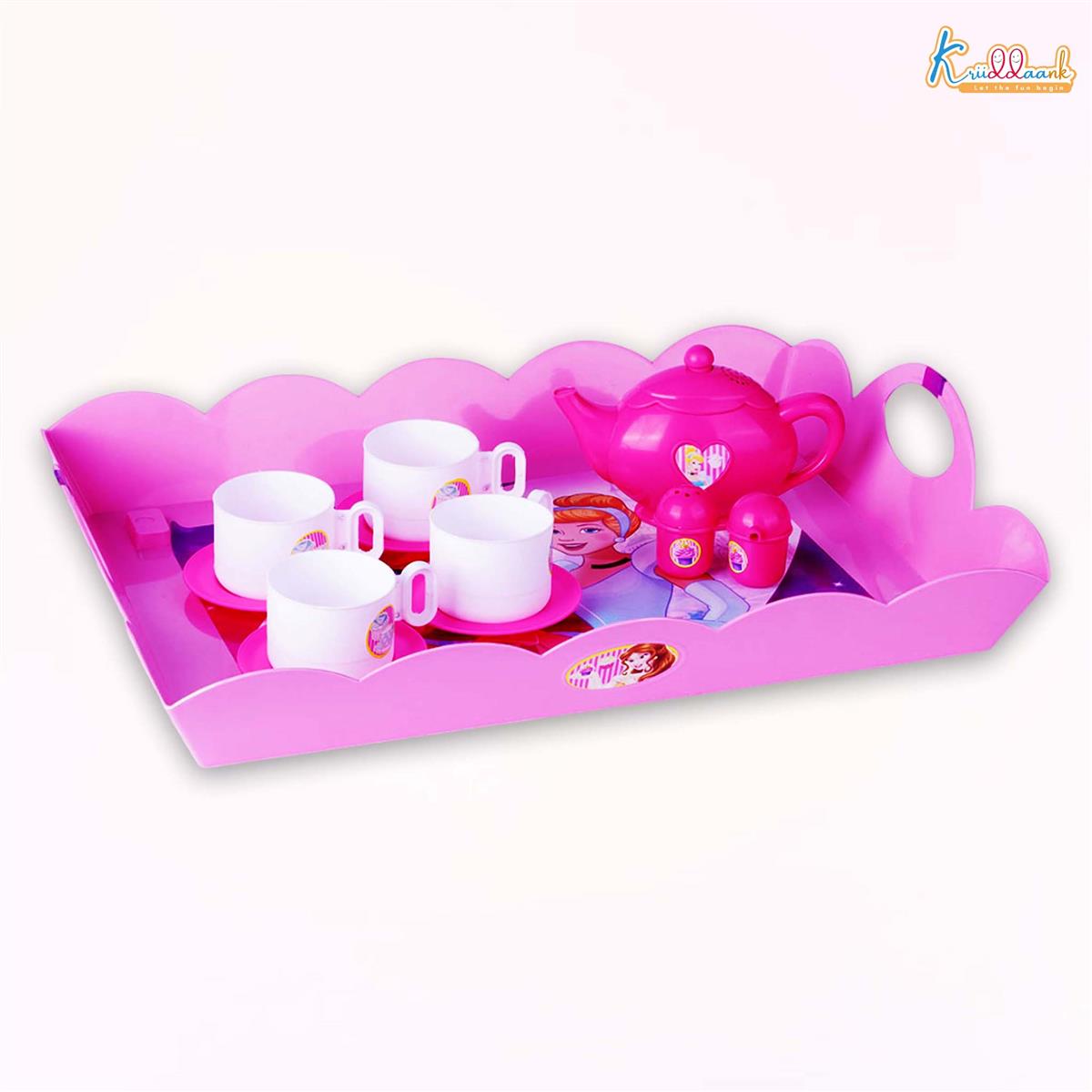 Disney Princess Tea Party Set - 15 Piece Pretend Play Kitchen Toy with Electronic Kettle, Realistic Boiling Sounds & Music - Non-Toxic & Child Safe Gift for Kids Ages 3+