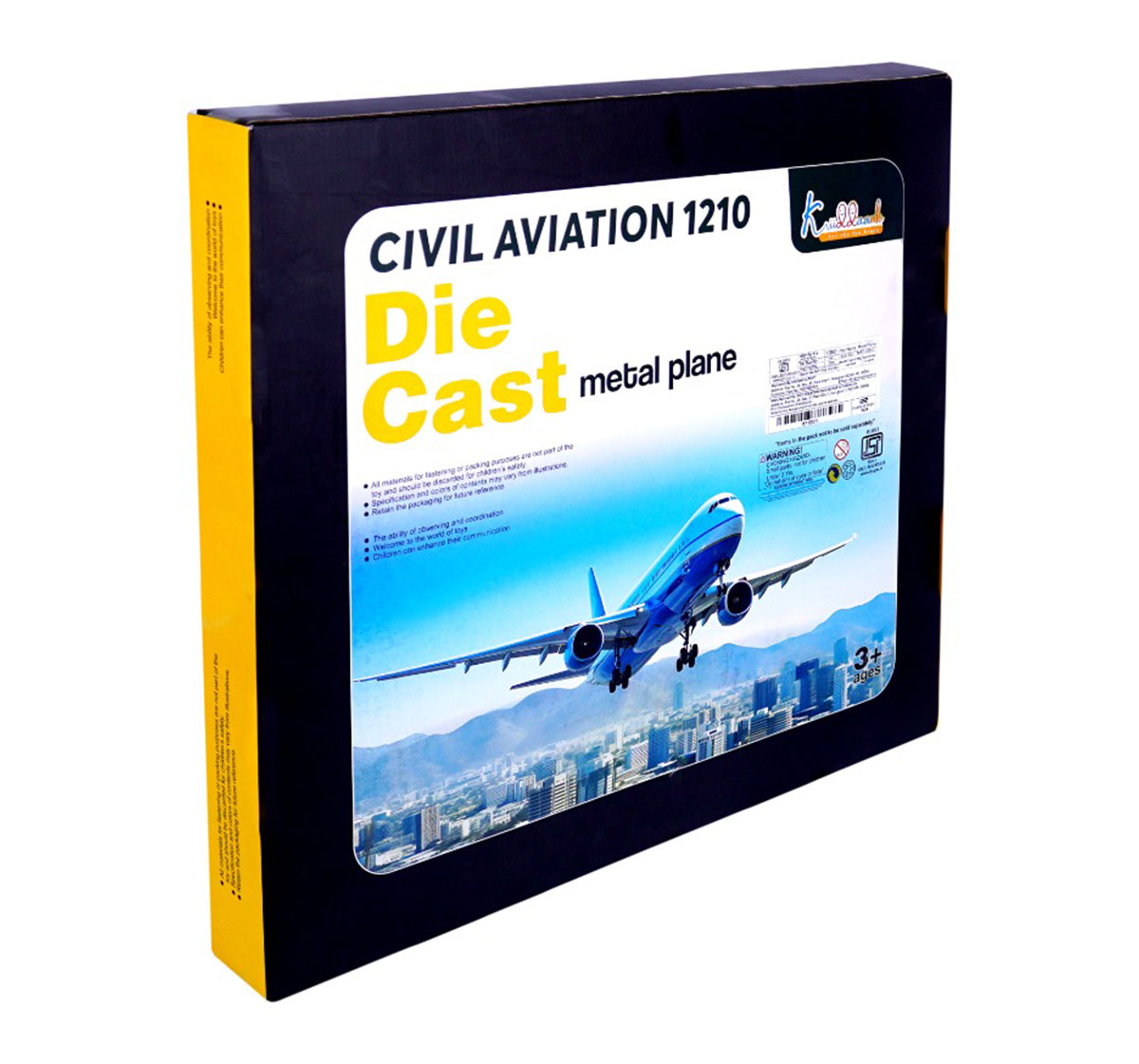 Kriiddaank MetalPlaneMP-100310Miniature Metal AirplaneMetallic Airplane ModelMetal Airplane ToySmall Aviation ToyHigh-Quality Diecast Plane