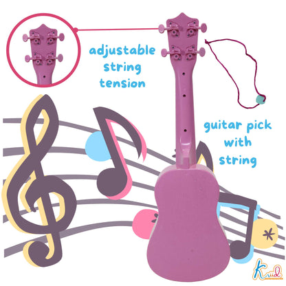 Kriiddaank Guitar-PrincessThemeGB-100180ByDisneyBest Gift for Girls & KidsMusical Instrument Toy for KidsGift for Girls - Princess Music ToyDisney Princess Birthday Gift for GirlsEducational Sound & Music Toys