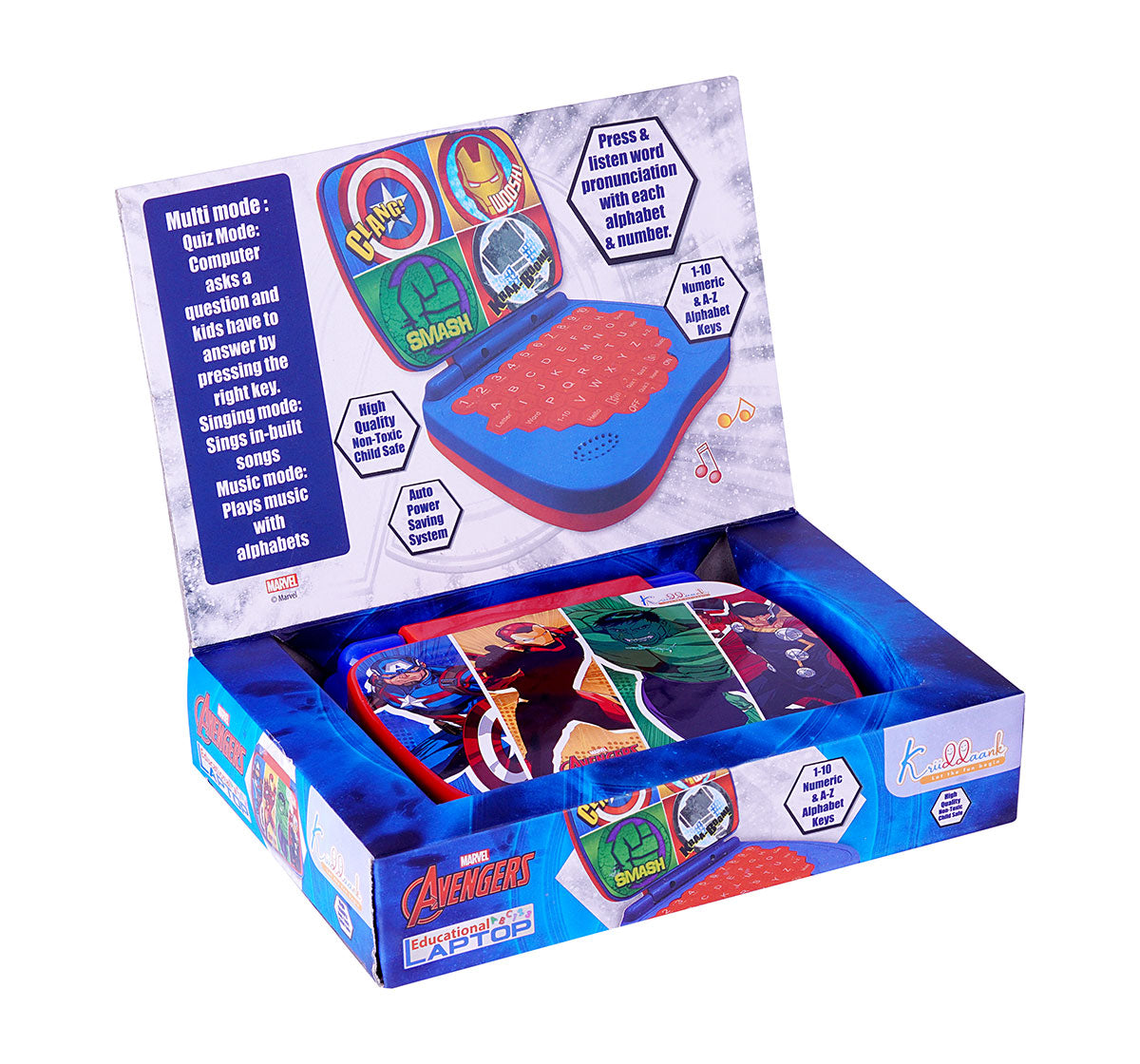 Kriiddaank Educational Laptop LTW Avengers