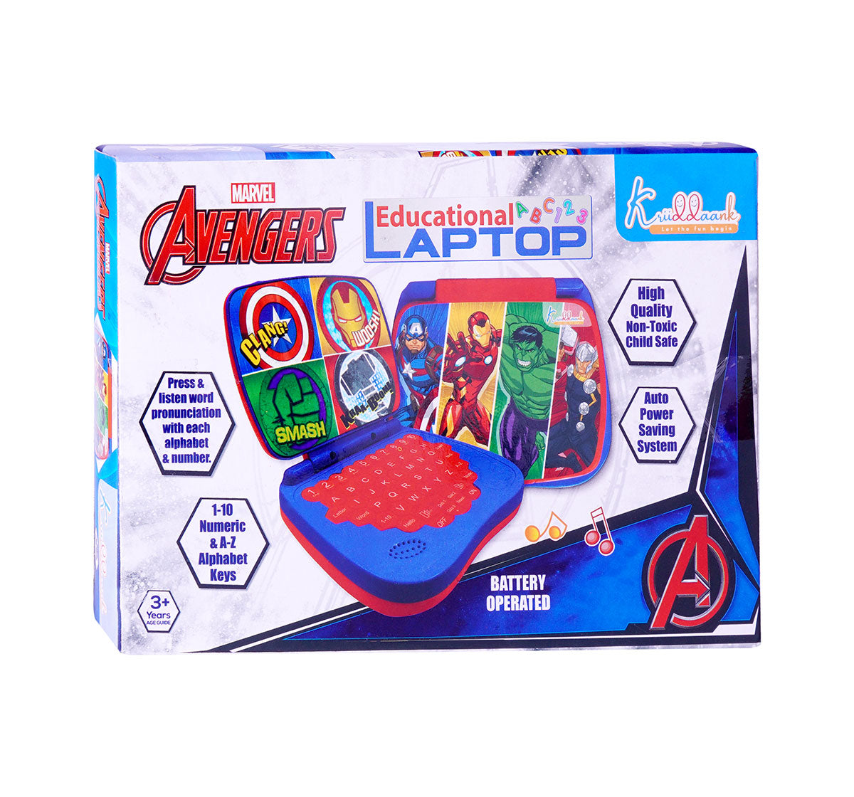 Kriiddaank Educational Laptop LTW Avengers