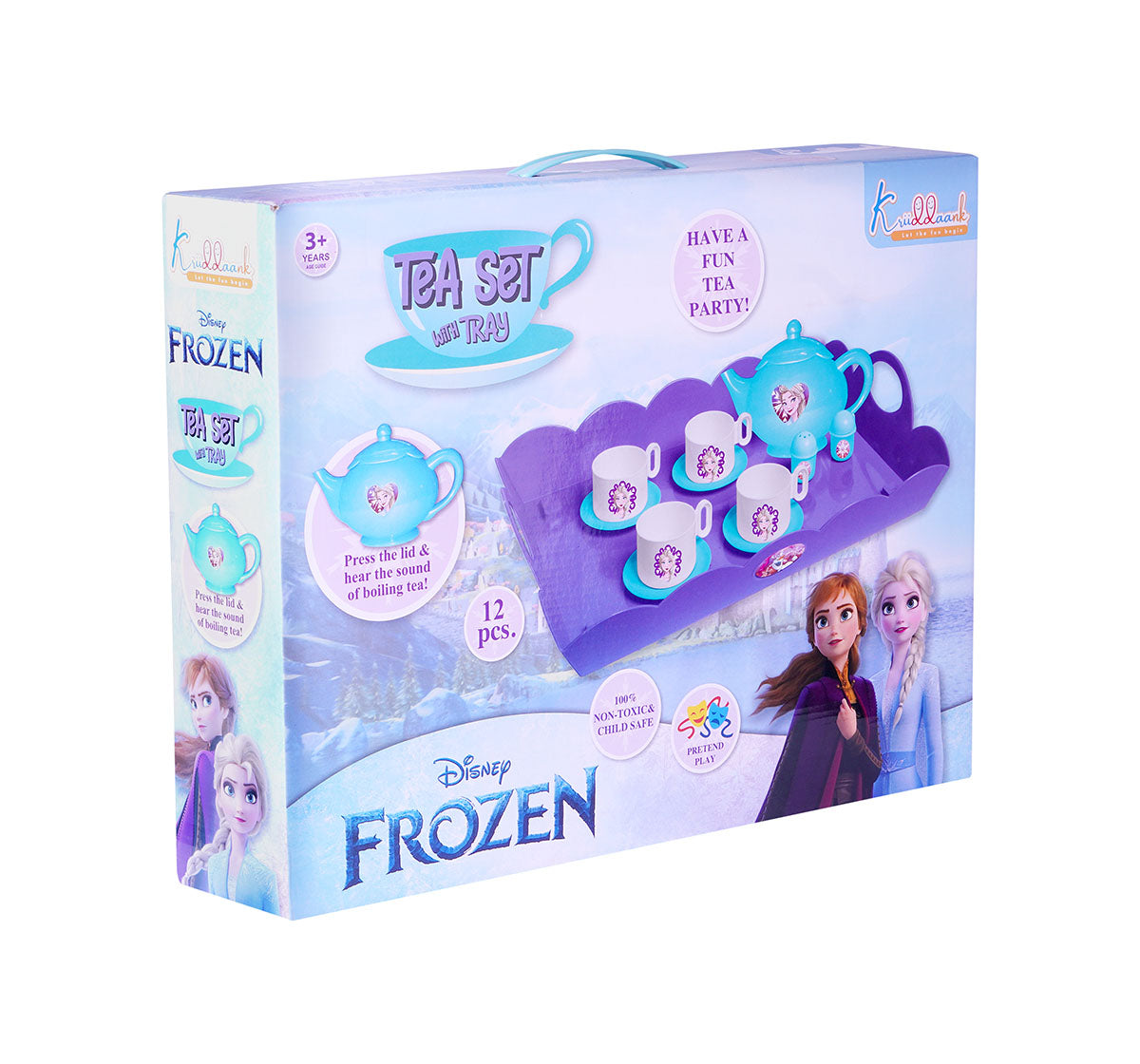 Kriiddaank Tea set with Tray Frozen
