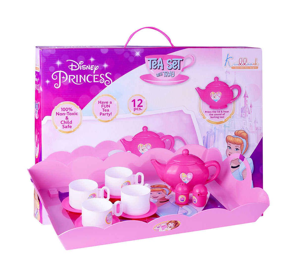 Kriiddaank Tea set with Tray Frozen